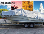 Manan Heavy Duty Tarps 200GSM Tarpaulin Waterproof Poly Camping Tent Sun Cover