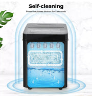 Spector Portable Ice Maker Machine 2.1L Ice Cube 15KG/24H Bar Countertop Party