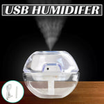 USB Car Aroma Diffuser Essential Oil Ultrasonic Air Humidifier Purifer Portable