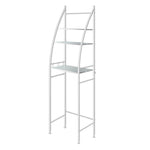 Dutxa 3 Tier Over Toilet Storage Shelf Rack Stand Washing Machine Steel Shelves