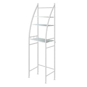 Dutxa 3 Tier Over Toilet Storage Shelf Rack Stand Washing Machine Steel Shelves