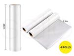 Toque 4 Rolls Vacuum Food Sealer Seal Bags Rolls Saver Storage Commercial Grade