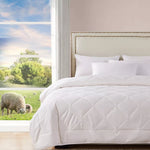 Dreamz Aus Merino Wool Down Quilt Duvet Doona Summer Blanket Winter All Size