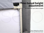 Bopeep Kids Baby Safety Bed Rail Guard Adjustable Folding Child Toddler Protect