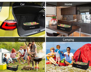 Slimbridge 3PCS Camping Canvas Storage Bags Portable Caravan Adventure Organiser