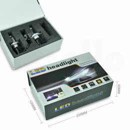 4 Side Cree LED Car Headlight 160W 2500LM H4 High Low Beam Replace Xenon HID