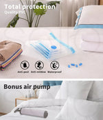 Vacuum Storage Bags Clothes Space Saving Compressing Sealer Jumbo 40cm-120cm