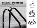 6 Bikes Stand Bicycle Bike Rack Floor Parking Instant Storage Cycling Portable