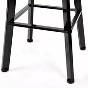 Levede 2x Bar Stools Industrial Kitchen Stool Wooden Barstools Swivel Chairs