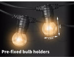 Emitto 20M Festoon String Lights Kits Christmas Wedding Party Indoor/Outdoor