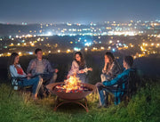 Fire Pit BBQ Grill Pits Outdoor Fireplace Patio Camping Garden Heater Firepit