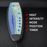 Levede Electric Massage Chairs Reclining Full Body Leather Lounge Sofa Heated