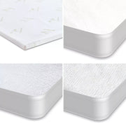 Dreamz Mattress Protector Bamboo Cotton Cover Waterproof /8cm Topper Queen King.