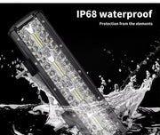 LED Light Bar Work Flood Spot Beam Lamp Offroad Caravan Camping Strip Light 240W