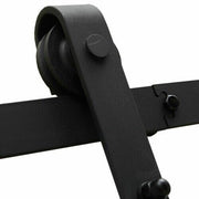 Levede Sliding Barn Double Door Hardware Track Roller Kit 2.4/3/3.6/4M Classic
