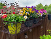 Levede Plant Stand Outdoor Indoor Home Decor Hanging Flower Garden Wall Shelf