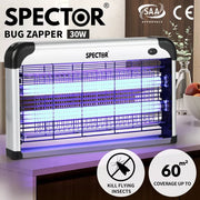 Spector Mosquito Killer 30W Pest Zapper Bug Catcher Trap Electric UV-A Aluminium