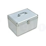 240 Discs Aluminium CD DVD Cases Bluray Lock Storage Box Organizer Free Inserts