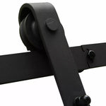 Levede Sliding Barn Double Door Hardware Track Roller Kit 2.4/3/3.6/4M Classic