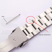 Replacement Stainless Steel Strap Band Clasp for Apple Watch /Sport ROSE GOLD.