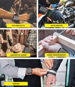 Magnetic Tool Holder Wrist Band Magnet Strap Belt Screws Bolts Nuts Nails Tool