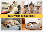 Pawz Large Pet Stroller Dog Cat Carrier Travel Pushchair Foldable Pram 4 Wheels