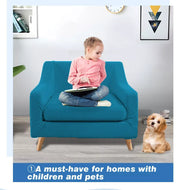 Couch Sofa Seat Covers Stretch Protectors Slipcovers 1 Seater Green