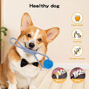 Pawz Dog Chew Toys Squeaky Puppy Pet Rope Plush Toy Teething 5 styles