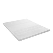 Dreamz Latex Mattress Topper Queen Bed Underlay Natural Foam 7 Zone Cover