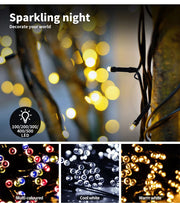 Solar String Fairy Lights Outdoor LED Party Wedding Christmas Decor 8 Lighting.
