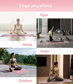 Centra Yoga Mat Foldable Non-Slip Exercise Fitness Lightweight 1mm 185X68cm