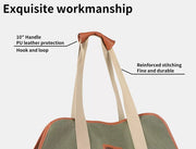 Traderight Firewood Carrier Bag Camping Log Outdoor Wood Storage Holder Canvas