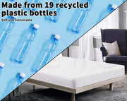 Dreamz Mattress Protector Topper GRS Recycled Polyester Fitted Cover Queen King
