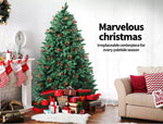 Santaco Christmas Tree 1.8M 6Ft Pinecone Decorated Xmas Home Garden Decorations