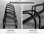 6 Bikes Stand Bicycle Bike Rack Floor Parking Instant Storage Cycling Portable
