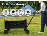 Lambu Camping Trolley Cart Foldable Picnic Wagon Utility Outdoor Garden Trailer