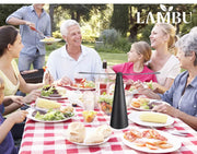 Lambu Fly Free Entertaining Chemical Trap Repellent Fly Fan Indoor Outdoor Home.