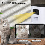 Pawz 5L Auto Pet Feeder Automatic Camera Cat Dog Smart Wi-Fi App Food Dispenser