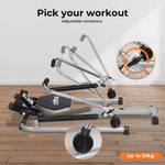 Centra Rowing Machine Rower Hydraulic Resistance Exercise Fitness Gym Cardio