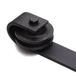 Levede Sliding Barn Door Hardwre Track Set 1.5/1.83/2/2.44/3/3.66/4M Roller Kits