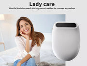 Electric Bidet Toilet Seat Cover LED Night Light Remote Control Antibacterial