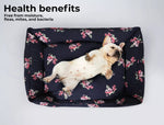 Pawz Pet Calming Bed Dog Warm Soft Plush Double-sided Cushion Removable Washable