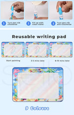 Kids Drawing Mat Aqua Doodle Board Water Painting Writing Magic Educational Toy