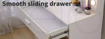 Levede Dressing Table Set Makeup Mirror Jewellery Organizer Cabinet 12 LED Bulbs