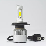 LED Headlight Headlights Globes Bulbs 6500K White Lamp Beam 72W 9000LM H4 HB2