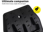 Manan 2x 4WD Recovery Tracks Boards Car Recovery Kits Tools Sand Snow Grass 10T