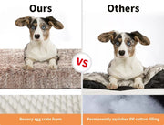 Pawz Dog Mat Pet Cat Calming Bed Memory Foam Orthopedic Removable Cover Washable