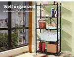 Levede Storage Rack Garage Foldable Kithen Organizer Shelves Bookshelf Shelf