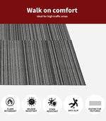 Marlow 20x Carpet Tiles Box Heavy Commercial Retail Office Gym Flooring 50X50cm