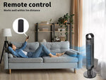 Spector Portable Bladeless Tower Fan 100cm Oscillating Remote Control LED Touch